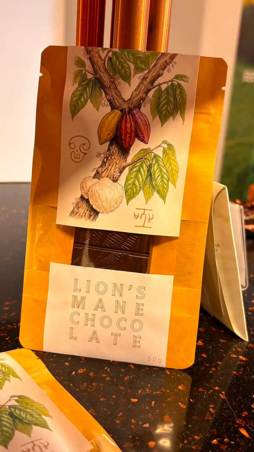 Sjokolade med lion´s mane 3-pack by Menohacker AS
